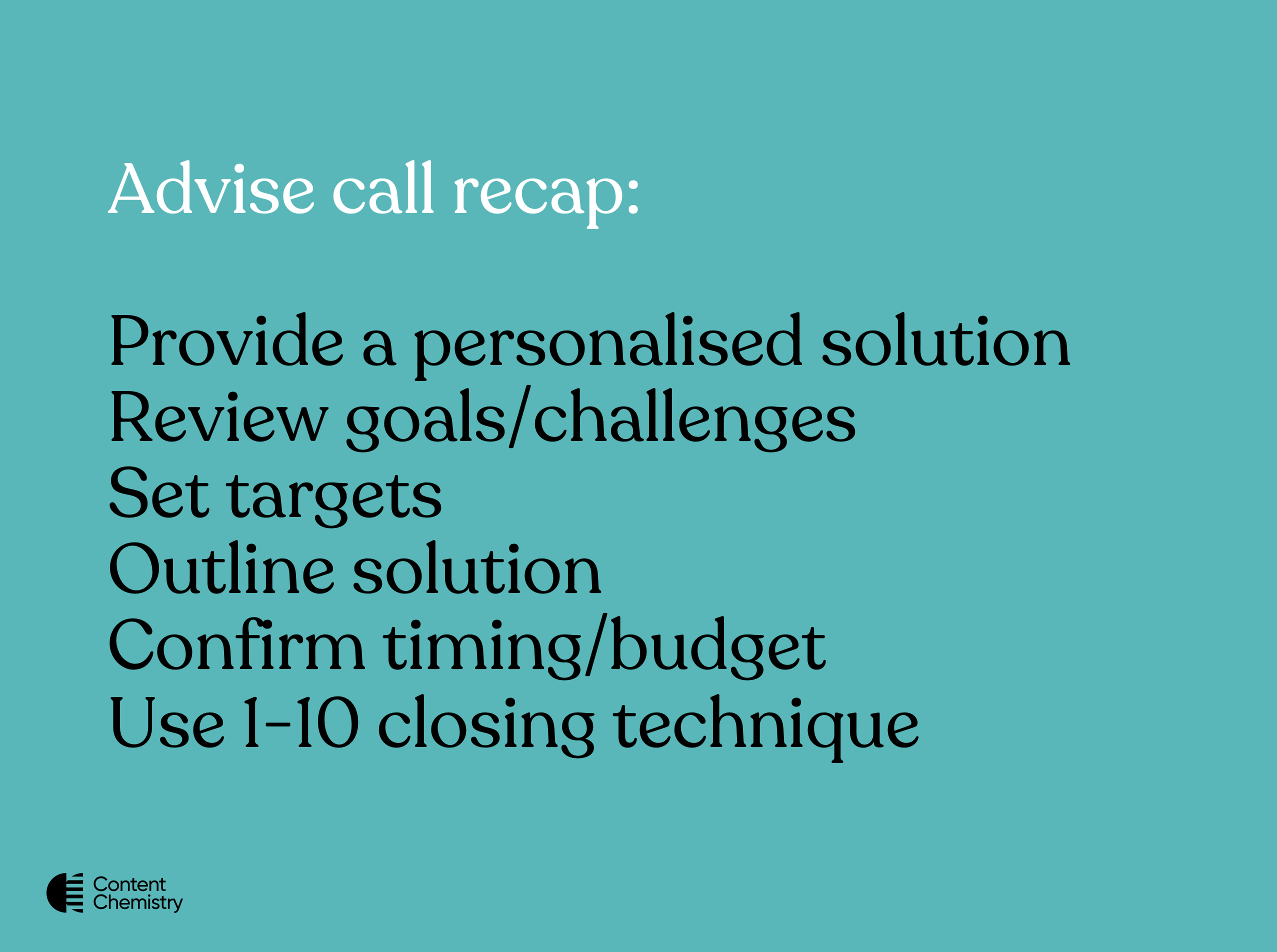 advise call